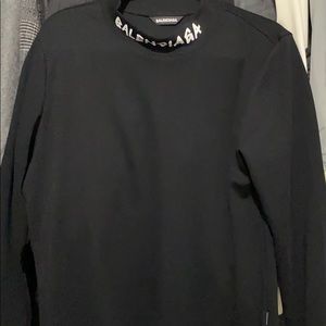 Balenciaga long sleeve turtle neck